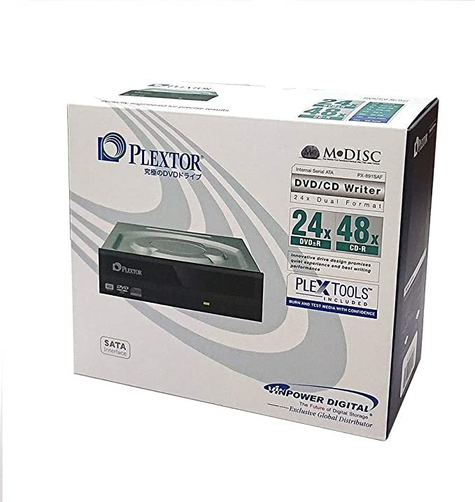 Plextor PX-891SAF-R 24X SATA DVD  /- RW Dual Layer Burner Drive