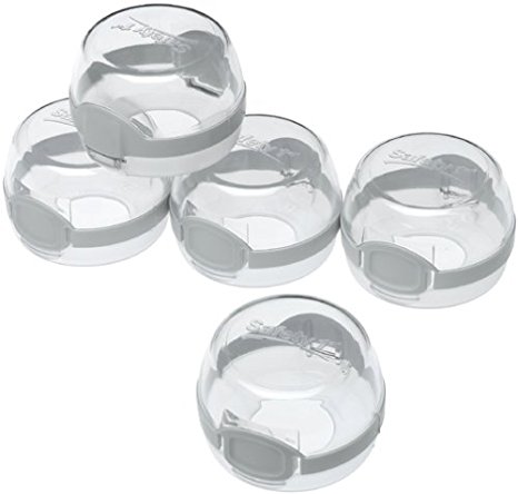 Dorel Juvenile Group Safety 1st Clear View Stove Knob Covers 5-Pack