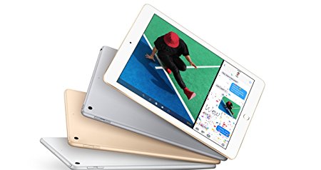 Apple iPad with WiFi, 32GB, Gold (2017 Model)