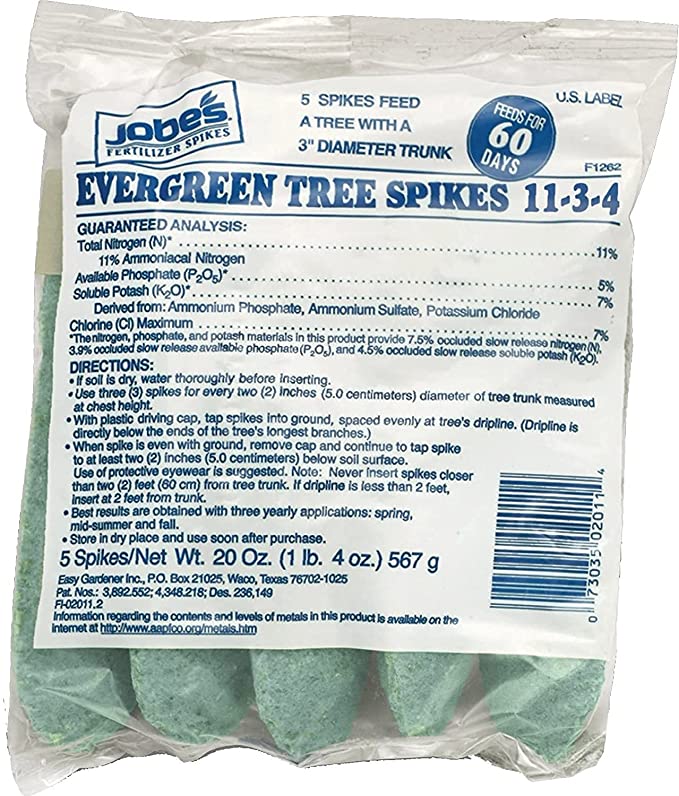 Evergreen Fertilizer Spikes, 5 Bag - 1