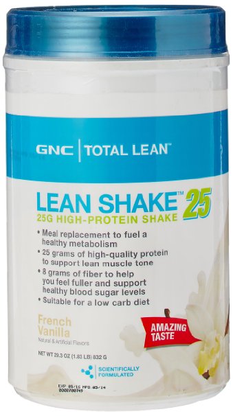 GNC Total Lean Shake, French Vanilla, 1.83 Pound