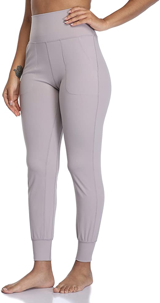 Colorfulkoala Women's High Waisted Fitted Joggers