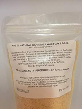 Carnauba Wax-100% Natural-Vegan-8oz