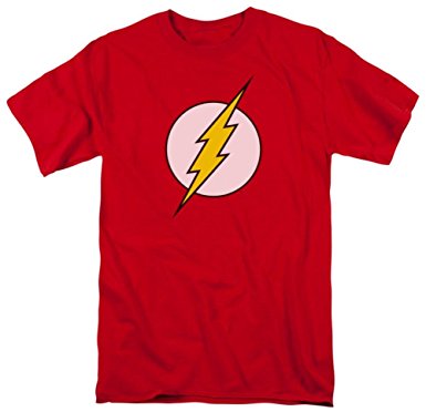DC Comics Flash Logo Men's Red T-shirt