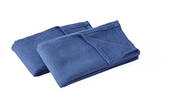 Medline Standard Sterile Disposable OR Towels, Blue, 27" Length, Pack of 6