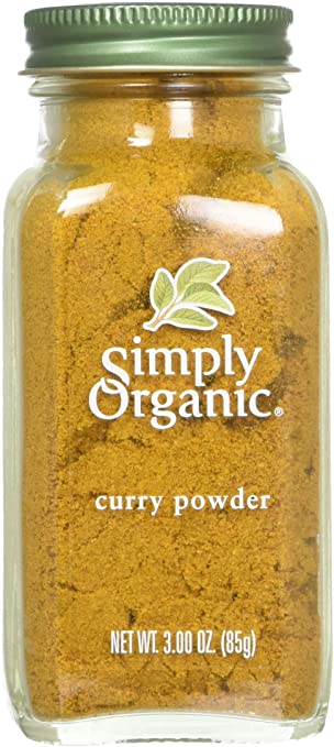 Simply Organic Curry Powder Certified Organic, 3-Ounce(2 Bottles)