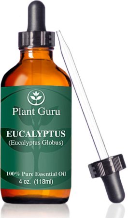 Eucalyptus Essential Oil HUGE 4 oz 100 Pure Undiluted Therapeutic Grade With Glass Dropper
