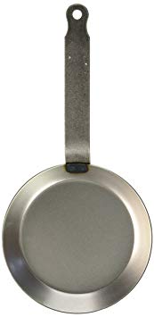 Matfer Bourgeat 062031 Round Crepe Pan, 7-Inch, Gray