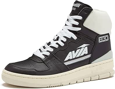 Avia 830 Men's Basketball Shoes, Retro High Top Sneakers for Men Indoor or Outdoor, Street or Court Size 7 to 16