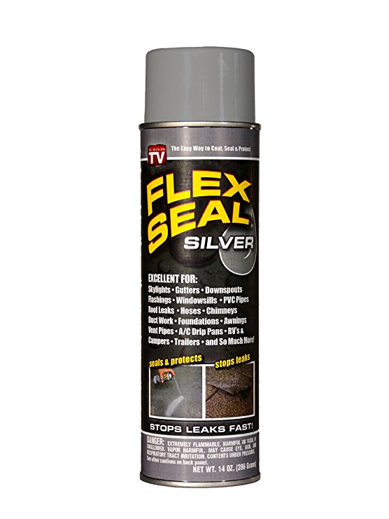 Flex Seal Not Available Spray Rubber Sealant Coating, 14-Oz, Gray (2 Pack)