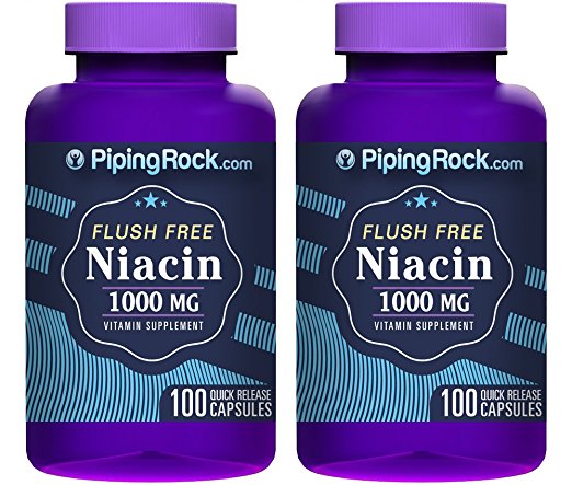 Flush Free Niacin 1000 mg 200 Coated Caplets