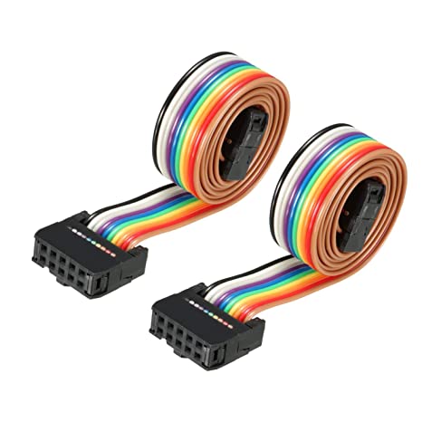 Creality 10 Pin Flexible Flat Ribbon Cable for LCD Screen Cable 3D Printer Ender 3 Ender 3 Pro Reprap Mendel Prusa I3 Soft Wire