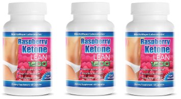 MaritzMayer Raspberry Ketone Lean Advanced Weight Loss Supplement 60 Count 3-Pack