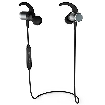 OldShark Bluetooth Headphones, Wireless 4.1 Magnetic Earbuds Stereo Earphones Built-in Mic Secure Fit for Sports Running Workout and Gym