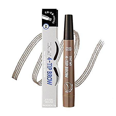 Etude House Tint My 4-Tip Brow, 4 Colors are available (#04-Gray Brown)
