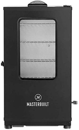 Masterbuilt MB20071619 Mes 140s Digital Electric Smoker, 40” Black   Window