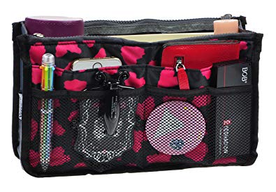 Vercord Purse Organizer,Insert Handbag Organizer Bag in Bag (13 Pockets 30 Colors 3 Size)