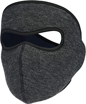 hikevalley Winter Face Cover Warmer Windproof Fleece Mask for Cycling, Skiing, Hiking, Snowboarding, Outdoor Activities