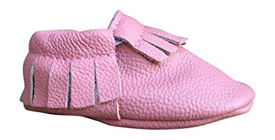 Lucky Love Baby Moccasins • Premium Leather • Infant, Baby & Toddler Shoes for Girls and Boys