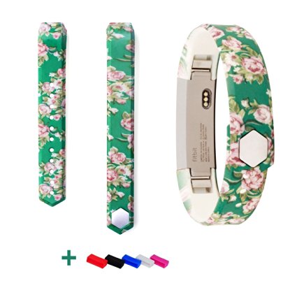 Alta Band, Replacement Accessories Wristband for Fitbit Alta with 5 Silicone Fastener Ring, Print Series, 32 Designs