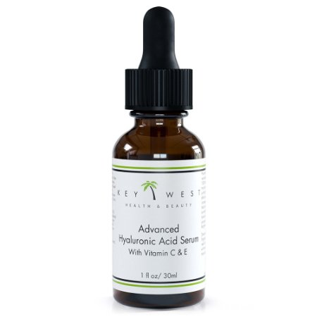Advanced Hyaluronic Acid Serum With Vitamin C & E - Fortified with Jojoba Oil & Aloe Vera Extract