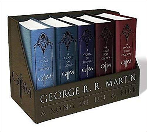 Game of Thrones Leather-Cloth Boxed Set (Song of Ice and Fire Series)