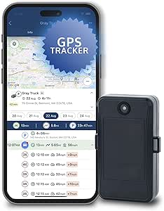 BrickHouse Security EON Odyssey – Long-Life GPS Tracker, Track for Months or Years with Single Charge, Tamper Alert, 4G LTE for Vehicles, Assets, Fleet, Hidden, Wireless Real-Time Tracking Device