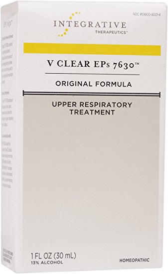 Integrative Therapeutics V Clear EPs 7630, Cough Syrup, Cherry Flavor, 4oz
