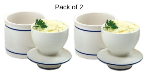 Norpro Stoneware Butter Keeper pack of 2