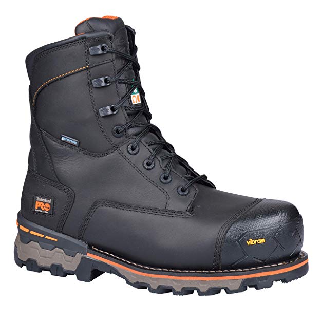 Timberland PRO Men's Boondock 8" Composite Toe Puncture Resistant Waterproof Industrial Boot