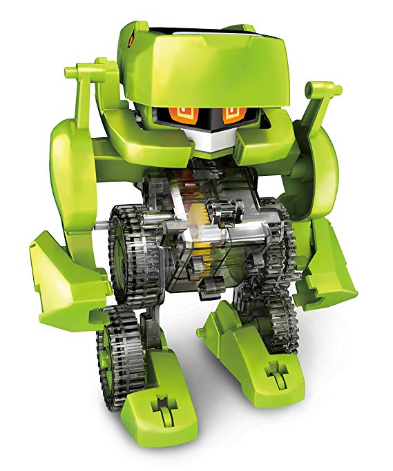 Elenco Teach Tech Meta.4, Transforming Robot,  STEM Solar Toys for Kids 8
