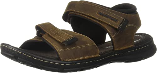 Rockport Men's Darwyn Quarter Strap Flat Sandal