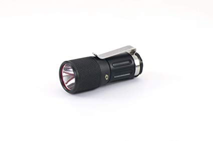 Foursevens Mini TURBO MKIII LED Flashlight, Super Bright and Compact EDC Pocket Flashlight with 6 Configurable Modes: Low, Med, High, Strobe, SOS, Beacon (Light Only)