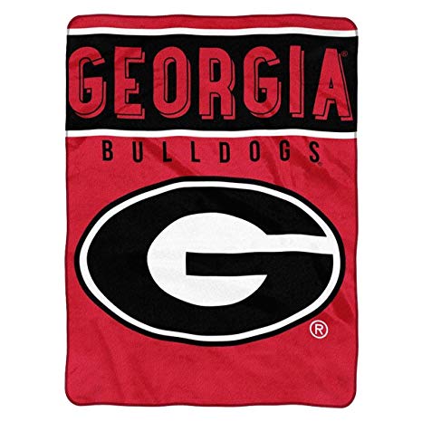 Officially Licensed NCAA "Basic" Plush Raschel Throw Blanket, 60" x 80", Multi Color