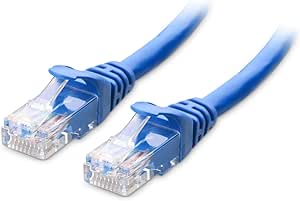 Cable Matters 10Gbps Snagless Long Cat 6 Ethernet Cable 35 ft (Cat 6 Cable, Cat6 Cable, Internet Cable, Network Cable) in Blue