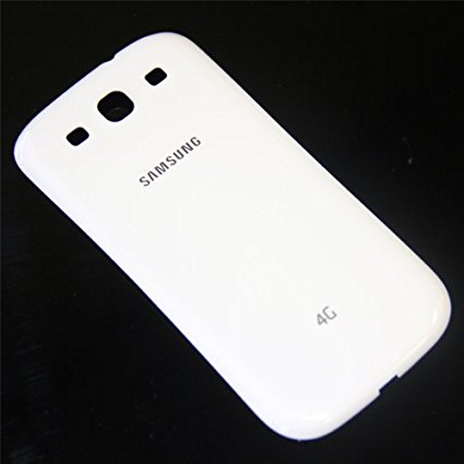 ePartSolution-OEM Samsung Galaxy S3 S 3 III i9300 T999 i747 i535 L710 R530 Housing Battery Door Back Cover White Replacement Part USA Seller