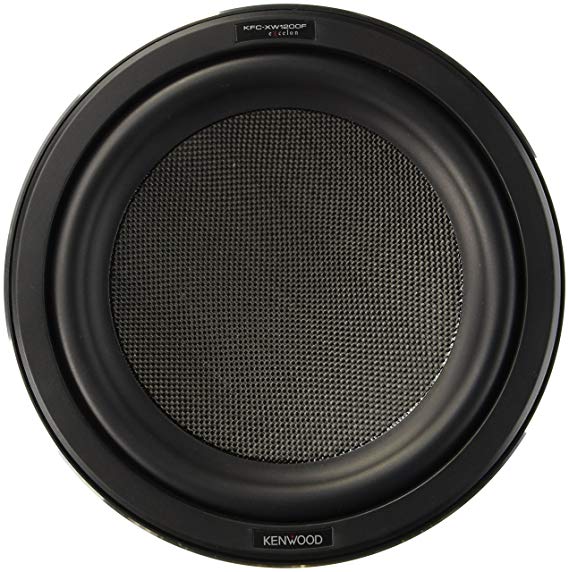 Kenwood Excelon KFC-XW1200F 12 1400 Watt Shallow Mount Car Subwoofer