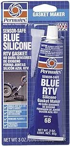 Permatex 80022 3 Oz Sensor-Safe Blue RTV Silicone Gasket Maker4