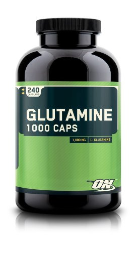 Optimum Nutrition Glutamine 1000 Muscle Recovery Capsules - Tub of 240