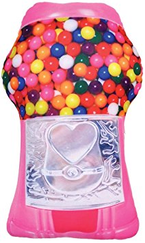 iscream Summer-Time Sweets Bubblegum Scented Gumball Machine Microbead Pillow