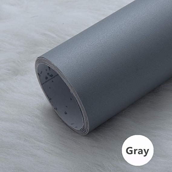 Self-Adhesive Grey Wallpaper Contact Paper Wallpaper Wall Pattern for Living Room TV Wall Store Backdrops Thick Waterproof PVC DIY Decorative roll 15.7"x118"