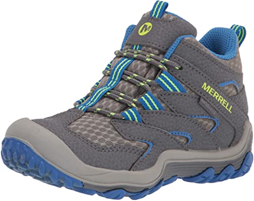 Merrell Unisex-Child Chameleon 7 Mid Lace Up Waterproof Hiking Boot