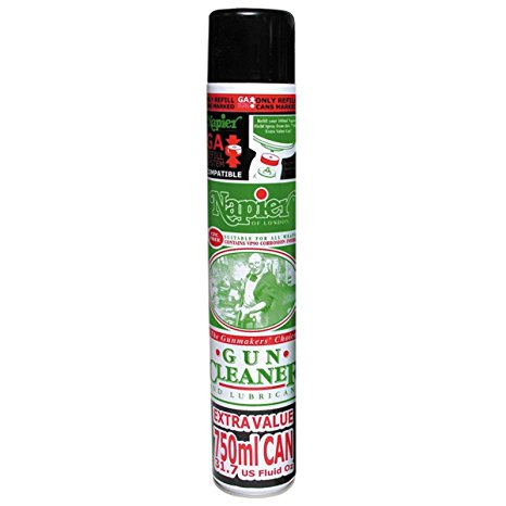 Napier Gun Cleaner and Lubricant Aerosol Spray Can with VP90 (750ml)