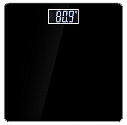 Weightrolux Glass Electronic Digital Body Weight Weighing Scale With Temperature & Battery Indicator