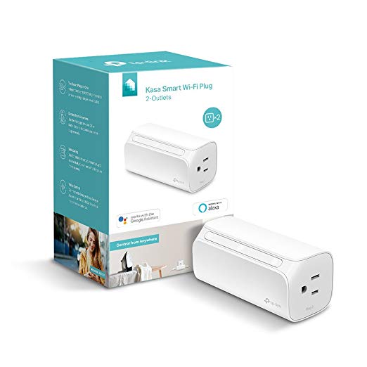 TP-Link Accessory HS107 Smart Wi-Fi Plug Mini Dual Outlets Retail