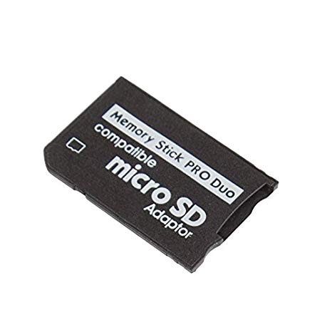 Eachbid Micro SD TF Card to MS Pro Duo Card Adapter Converter Card Reader PSP Adapter