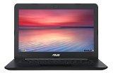 ASUS Chromebook 13-Inch HD with Gigabit WiFi 16GB Storage and 4GB RAM Black