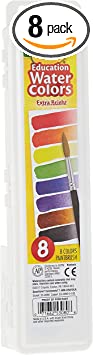 Crayola Educational Water Colors Oval Pans