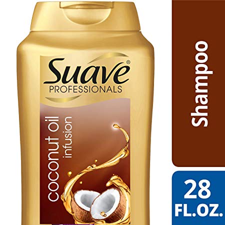 Suave Professionals Coconut Oil Infusion Damage Repair Shampoo, 28 oz