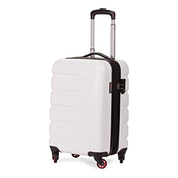 SWISSGEAR 7366 Expandable Hardside Spinner (18", White)